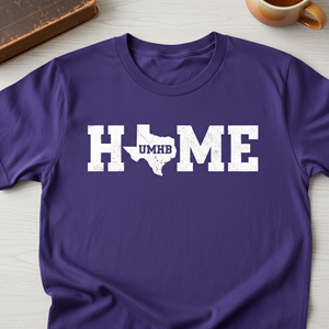 CCC HOME TEXAS TEE -  heatherpurple